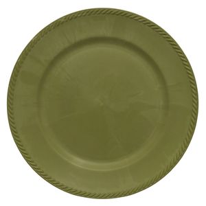 Plato base plast.green ref:pp7933pg13-green (33cm)