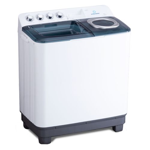 Lavadora Indurama, Carga Superior, Semi Automatica, 11Kg y 5Kg, Blanca, LRI-11BLSAP