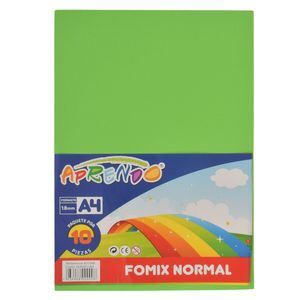 Fomix Aprendo, A4, 10 Pza, Verde Lima, EVA 015 NA015