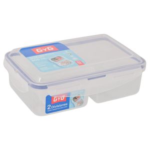 Repostero plast.basa g g rect c \ 2 divisiones ref:10797 800ml