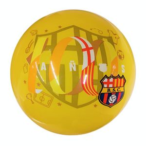 Pelota plast. amarilla barcelona ref:bsc-001 (22cm)
