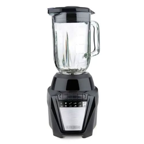 Licuadora ice crush negra, 700w, 8 velocidades, sistema inteli-fuse