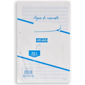 Hojas bond tamaño oficio parvulario 1l x50h ref:5317