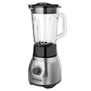 Licuadora plateada d \ vidrio 1,5 lts 750 watts. 2 velocidades
