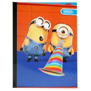 Cuaderno Cosido Minions, 2 Líneas, 100 H, Diseño Surtido, 22273 327928