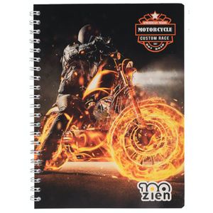 Cuaderno Universitario Zien, Cuadro, 100 H, Diseño Surtido, 28x22cm, ZIEN 3