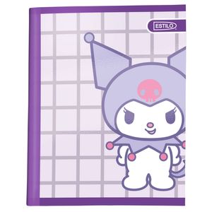 Cuaderno Cosido Estilo, Kuromi, 2 Líneas, 100 Hojas, Surtido, 52727