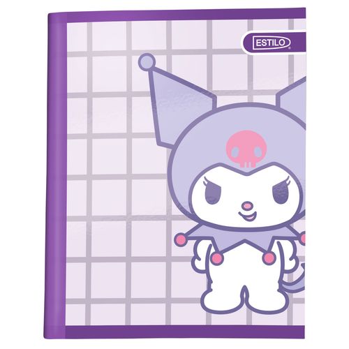 Cuaderno Cosido Estilo, Kuromi, 2 Líneas, 100 Hojas, Surtido, 52727