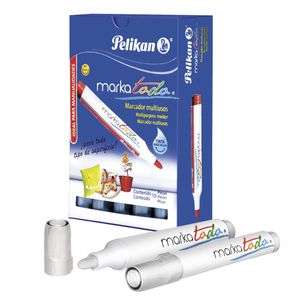 Marcador pelikan blanco markatodo p \ redonda ref:ma.p.108