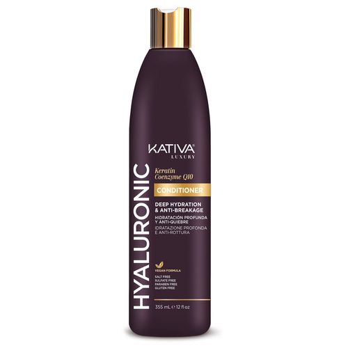 Acondicionador Kativa, Luxury Hyaluronic, Keratin Q10, 355ml, 75060685