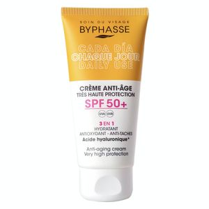 Protector solar antiedad spf50 3en 1 byphasse