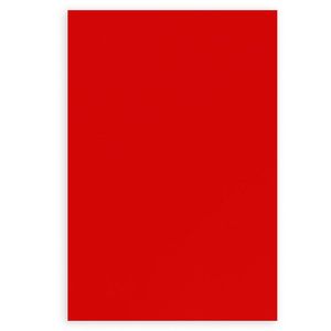 Cartulina Bristol, Rojo, A4, 25 Piezas