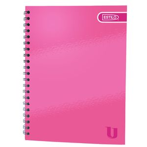Cuaderno univer. estilo 100h 1l pd c \ stickers ref:1982