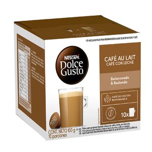 Cápsulas, Dolce Gusto, Nescafé, Au Lait, 10 Cápsulas