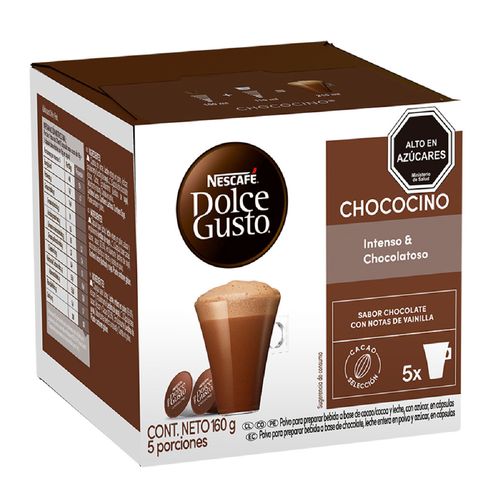 Cápsulas, Dolce Gusto, Nescafé, Chococino, 10 Cápsulas