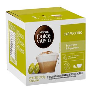Cápsulas, Dolce Gusto, Nescafé, Capuccino, 10 Cápsulas