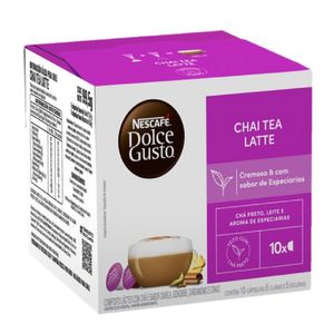 Cápsulas, Dolce Gusto, Nescafé, Chai Tea Latte, 10 Cápsulas