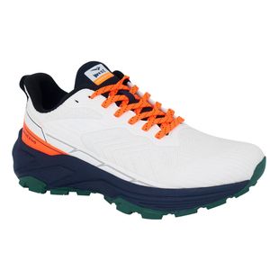 Zapato  hombre ref:jx8801d white \ orange \ navy (44)