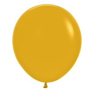 Globo fashion r-18 mostaza 023 \ 446202 x25 pz.