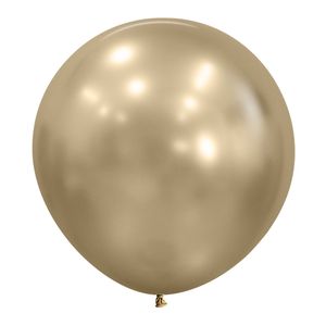 Globo silk r-24 dorado 870 \ 415093 x3 pz.