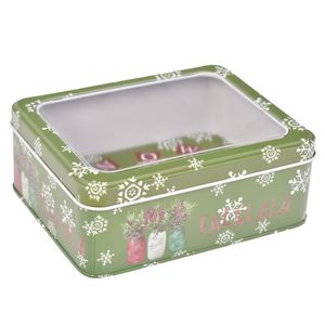 Caja regalo nav. metal ref:es27372 13.5x11x5cm