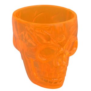 Vaso shot calavera col.surtido x4 pz.ref:es26980 (5x5cm)