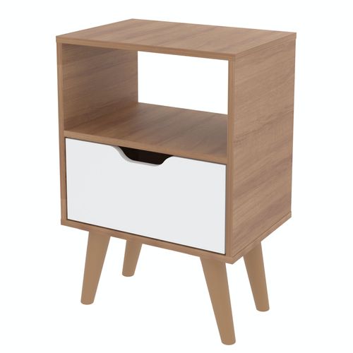 Velador Tecnomobili, 1 Cajón, CM8036.0003, 54x36x25.8cm