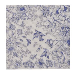 Servilletas desechables blue spring x20 pz. es26934