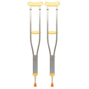 Muletas aluminio 100kg 1 par fy925la bx