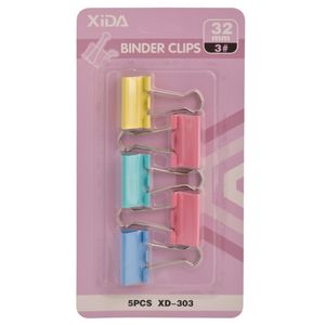 Clips pastel x5 pz.ref:es27497