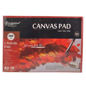 Block papel canvas a3 10h ref:es26720 (280g)