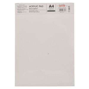 Block papel p \ acrilico 20h a4 ref:es26723 (200g)