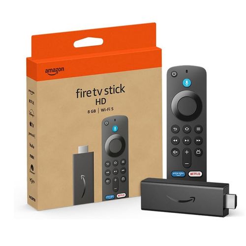 Fire TV Stick Alexa, Full HD, Control por Voz, WiFi, 8GB RAM