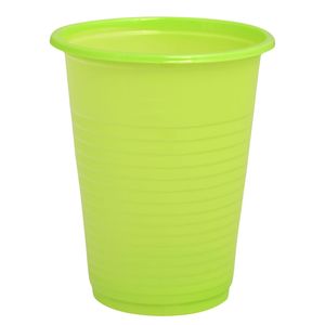Vaso plast.verde neon x50 pz.ref:es27196 (6,8oz.)