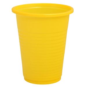 Vaso plast.amarillo x50 pz.ref:es27197 (6,8oz.)