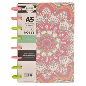 Libreta Espiral A5 Hello, 100 Hojas, ES26795