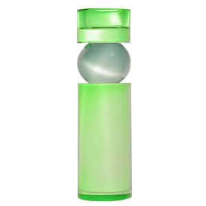 Candelabro cristal verde ref:es27292 6x6x18cm