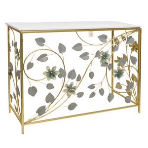 Consola metalica ref:es27410 100x35x78cm