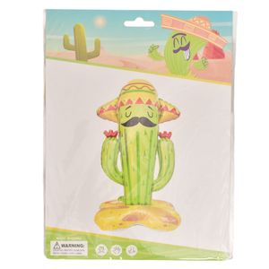 Globo aluminio cactus c \ sombrero ref:es26925 (128x74cm)