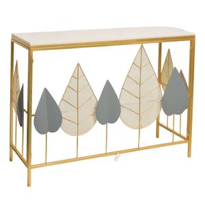 Consola metalica ref:es27409 100x35x80cm