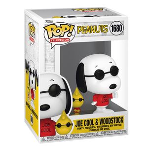 Funko Pop Buddy, Snoopy Versión Joe Cool con Woodstock, 83509