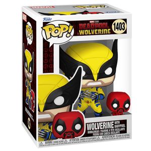 Funko Pop y Buddy, Wolverine con Babypool, 82382