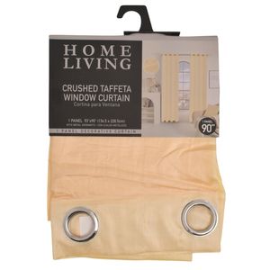 Cortina p \ ventana crema ref:715-1425691 (53x90 pulg.)