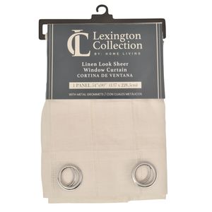 Cortina p \ ventana crema ref:715-1428229 (54x90 pulg.)