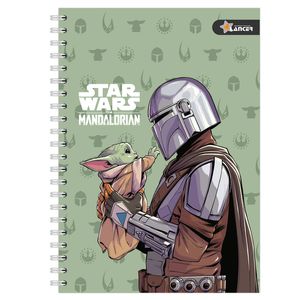 Cuaderno Universitario Mandalorian Lancer, 100 Hojas, 1 Línea, SHCUMAN11