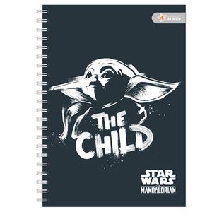 Cuaderno universitario mandalorian 100hj cuadros ref:sh.cu.man13