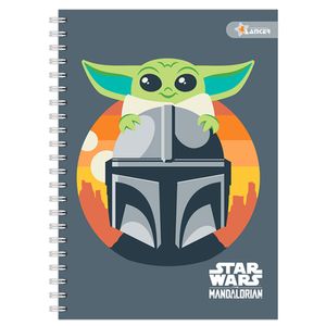 Cuaderno universitario mandalorian 200h cuadros ref:sh.cu.man23