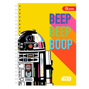 Cuaderno universitario star wars 100hj cuadros ref:sh.cu.sta13