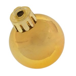 Adorno nav.bola x16 pz.roja c \ dorada ar6-026az16 (3cm)