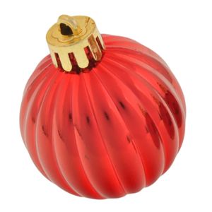Adorno nav.bola x20 pz.roja refar3-399h20-red (4cm)